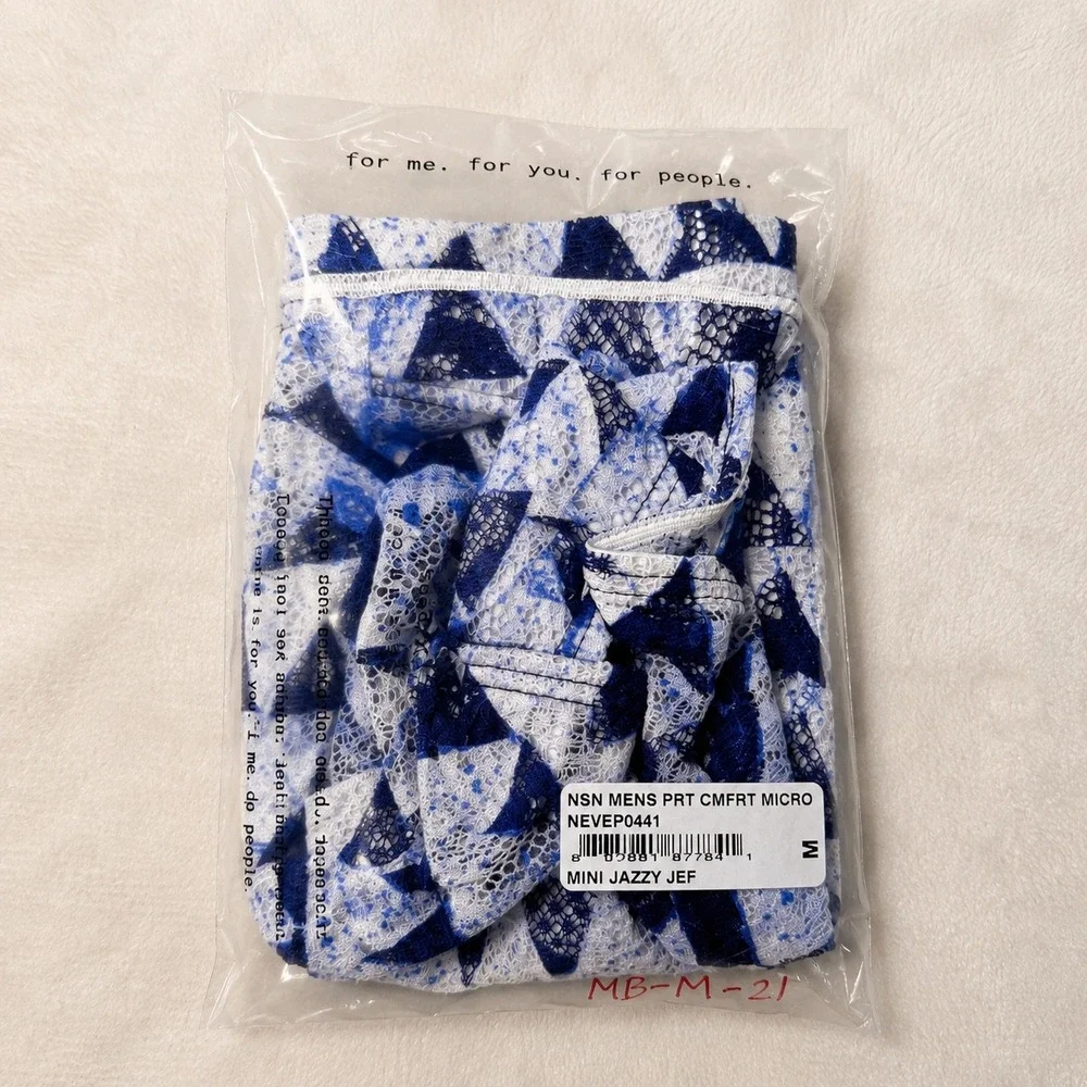 COSABELLA NSN Printed Comfort Micro Brief Mini Jazzy‎ Jef - Size M / NWT